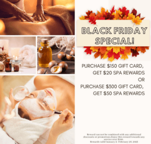 Holiday Spa Specials in West Hartford, CT If you are looking for incredible Holiday Spa Specials in West Hartford, CT, you must check out Touch of Bliss Organic Spa now! Until the end of the month, we are running some of the best promotions that we will run all year. The Holidays are upon us, and there is no time like the present to pamper yourself and your loved ones. Whether you want to take an afternoon to yourself after all the Holiday preparations or give the gift of relaxation to a loved one, we are here for you! Read on as we discuss our current specials for the month, and how they can truly help you unwind and relax - you deserve it! Black Friday Gift Card Special Firstly, we are offering some incredible gift card specials this month! Gift cards make wonderful stocking stuffers, secret Santa gifts, and gifts for yourself and your loved ones. There is nothing better than purchasing a gift card for yourself, putting it out of sight, and finding it sometime in the future. However - with services as relaxing as ours, you will be dying to come for a visit! Currently, our gift card specials are as follows: Purchase a $150 Gift Card, Get $20 Spa Rewards OR Purchase a $300 Gift Card, Get $50 Spa Rewards. No matter which option you choose, both offer fantastic rewards. It should be noted, that these rewards cannot be used in combination with any other promotions or discounts. Also, we may apply these rewards to any service that exceeds $100. These rewards are valid for use from January 2nd - February 28th, 2023! Additional Promotion As if our gift card promotion wasn't spectacular enough, we are offering an additional promotion! For a limited time only when you book a Signature Hydrafacial and Winter Warmer Body Wrap, you will receive $30 off!  WHAT IS A HYDRAFACIAL? HydraFacial MD® is a non-invasive, multistep treatment that incorporates the advantages of next-level hydradermabrasion, a chemical peel, automatic painless extractions (no pinching!), and a unique delivery of Antioxidants, Hyaluronic Acid, and Peptides. All of this is achieved in one quick treatment that produces real results without downtime or irritation. WHAT IS A WINTER WARMER BODY WRAP? Our Winter Warmer Body Wrap provides you with organic healing from head to toe! The process begins with exfoliation using raw sugar, lemon peel and turmeric. Next comes a body wrap that utilizes Aloe, Caffeine, Horsetail, and Stone Crop. To finish, we will apply a hyaluronic body lotion that will deeply hydrate and repair any dry skin. If you would like to take advantage of either of these Holiday Spa Specials in West Hartford, CT, we encourage you not to wait! These incredible deals will only be available for a short time! Please give us a call if you have any questions regarding services at 860-712-7313. You can also visit our website for further information! Holiday Spa Specials in West Hartford, CT