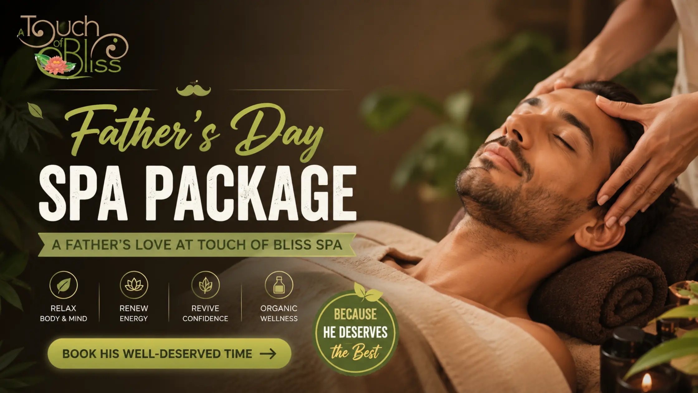Father’s Day spa package